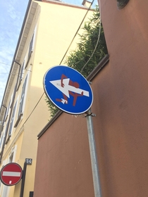 Sign art in Milano