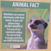 Sign found at the LA Zoo