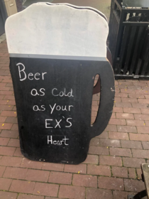 Sign I saw in a market today