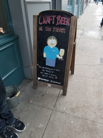 Sign out front of a pub in Glasgow the other day