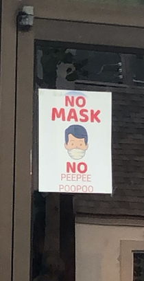 Sign outside a restaurant