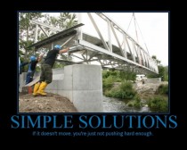 Simple solutions
