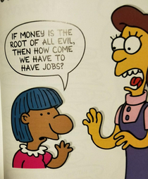 SIMPSONS ASKING THE REAL QUESTIONS HERE