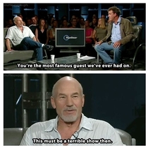 Sir Patrick Stewart on Top Gear