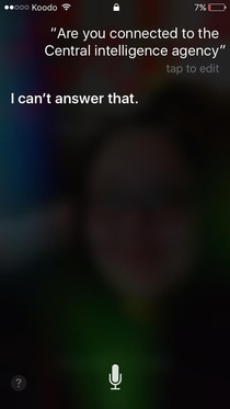 Siri probably knows about  too
