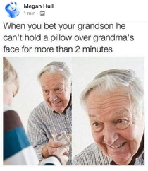 Sleep tight grandma