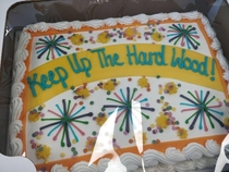 Slight mistake made by CostCo on my girlfriends company cake order