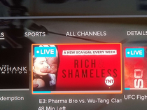 Sling TV made me spit out my coffee this morning