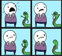 snakes dont have arms because theyre kind of dicks