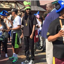 Snoop Dogg at Disneyland