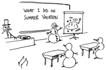 Snowmans Summer Holiday