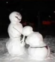 Snowmans when nobodys watching