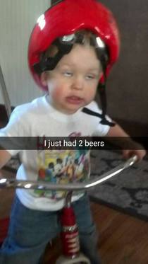 So a friend just uploaded this picture of his little brother on his second birthday