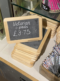 So here in Britain gift shops are embracing the wave of popularity for tech gifts