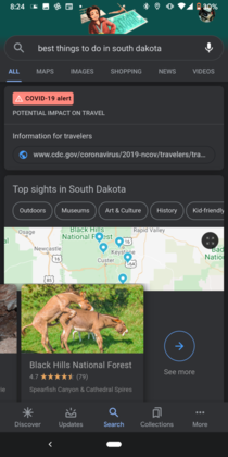 So I googled best things to do in South Dakota
