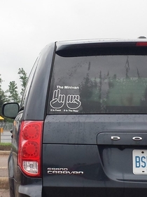 So I see were doing stickers on minivans