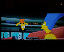 So I was watching The Simpsons Movie on Disney 