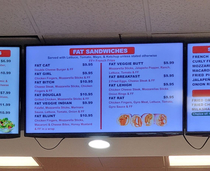 so i went to this fast food restaurant