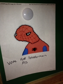 So it was elections at my school today