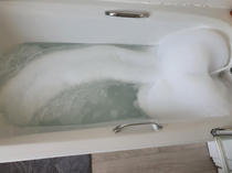 So my bubble bath looks interesting