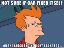 So my check engine light went away by itself