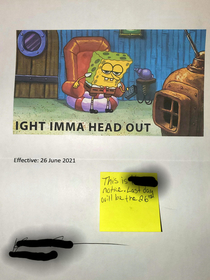 So my co-worker turned in his notice today