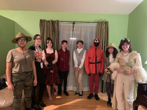 So my gfs son went to a who done it party tonight We didnt get the message that it was a themed party