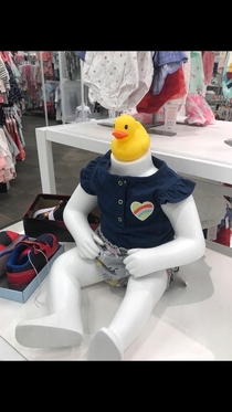 So My girlfriend saw this at Target Its a good look for the duck