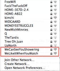 So my neighbors have been communicating