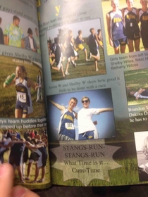 So my school apparently forgot to proofread their yearbooks