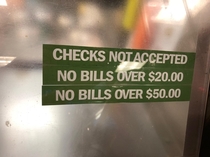 So no bills over 