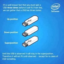 So THATS how USB plugs work
