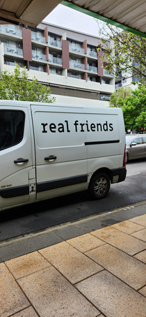 So THATS how you get real friends In a white van