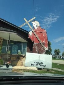 So theres this church that used to be an Elvis museum