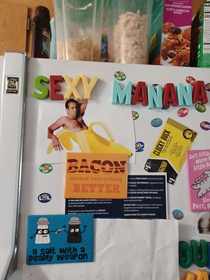 So this was on my mothers fridge
