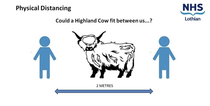 Social distancing in Scotland 