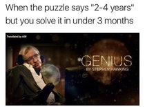 solving puzzles