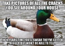 Some advice for new homeowners