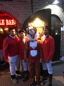 Some British chaps I met out in Amsterdam having a bachelor party Fall 
