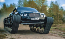 Some russian guys made a bentley tank