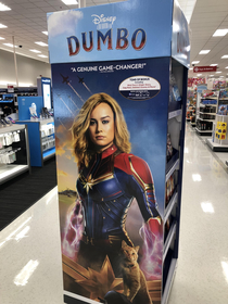 Someone at my Target does not like Captain Marvel
