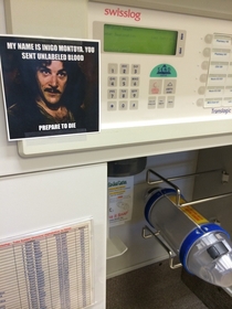 Someone at my work has a sense of humor