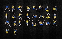 Someone made a Neymar alphabet