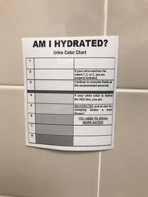 Someone posted this on the urinal and its in black and white