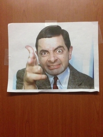 Someone put this behind the bathroom stall door at work