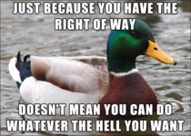 Something that pedestrians need to understand