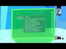 Something wierd I found while watching Adventure Time When Ice King was using his computer