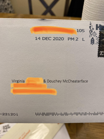 Sometimes I receive mail addressed to my ex-husband