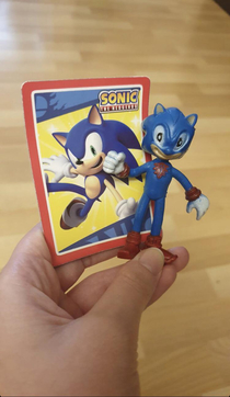 Sonic toy gone wrong