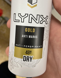 Sorry everyone named Mark this can of anti perspirant hates you